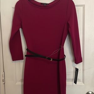 Sharagano Dress with belt BRAND NEW
